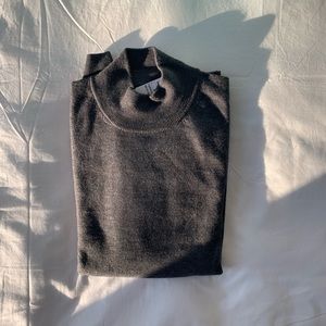Mens XL Jos A Bank Mock Turtle Neck Sweater
